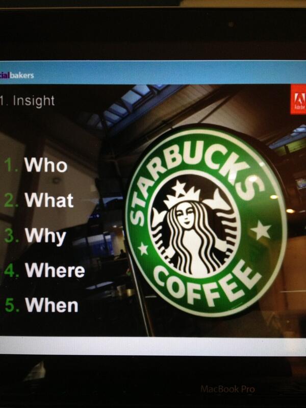 Starbucks' Simple Social Strategy